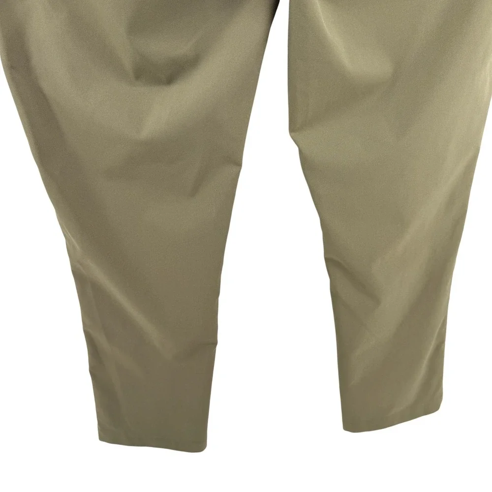 Puma Way 1 Golf Pants Mens 34x30 Pre-Owned Green Performance Flat Front Gorpcore